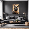 Burmese Cat Gaze Living Room Demo