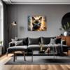 Burmese Cat Gaze Living Room Demo