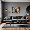 Burmese Cat Gaze Living Room Demo