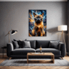Burmese Cat Gaze Living Room Demo