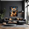 Burmese Cat Gaze Living Room Demo