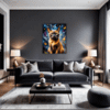 Burmese Cat Gaze Living Room Demo
