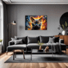 Burmese Cat Gaze Living Room Demo