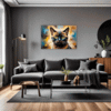 Burmese Cat Gaze Living Room Demo