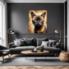Burmese Cat Gaze Living Room Demo