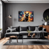 Burmese Cat Gaze Living Room Demo