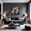 Burmese Cat Gaze Living Room Demo