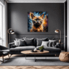 Burmese Cat Gaze Living Room Demo