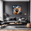 Burmese Cat Gaze Living Room Demo