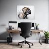 Cane Corso Abstract Art Office Demo