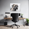Cane Corso Abstract Art Office Demo