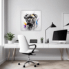 Cane Corso Abstract Art Office Demo