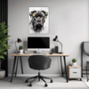 Cane Corso Abstract Art Office Demo