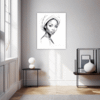 Captivating Woman's Gaze Hallway Demo