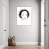 Captivating Woman's Gaze Hallway Demo