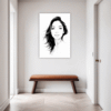 Captivating Woman's Gaze Hallway Demo