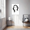 Captivating Woman's Gaze Hallway Demo