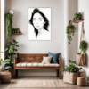 Captivating Woman's Gaze Hallway Demo