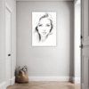 Captivating Woman's Gaze Hallway Demo
