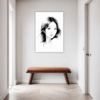Captivating Woman's Gaze Hallway Demo