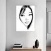 Captivating Woman's Gaze Hallway Demo