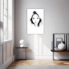 Captivating Woman's Gaze Hallway Demo