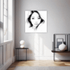 Captivating Woman's Gaze Hallway Demo
