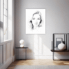 Captivating Woman's Gaze Hallway Demo