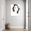 Captivating Woman's Gaze Hallway Demo