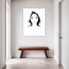 Captivating Woman's Gaze Hallway Demo