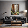 Cedar Pine View Living Room Demo
