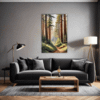 Cedar Pine View Living Room Demo