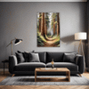 Cedar Pine View Living Room Demo