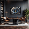 Celestial Eye Clock Office Demo