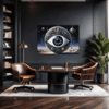 Celestial Eye Clock Office Demo