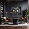 Celestial Eye Clock Office Demo