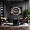 Celestial Eye Clock Office Demo