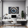 Celestial Eye Clock Office Demo
