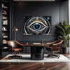 Celestial Eye Clock Office Demo