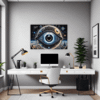Celestial Eye Clock Office Demo