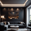 Celestial Library Living Room Demo