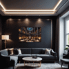 Celestial Library Living Room Demo