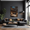 Celestial Library Living Room Demo