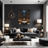 Celestial Library Living Room Demo