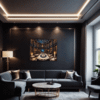 Celestial Library Living Room Demo