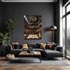 Celestial Library Living Room Demo