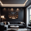 Celestial Library Living Room Demo