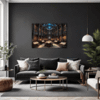 Celestial Library Living Room Demo
