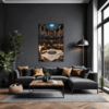 Celestial Library Living Room Demo