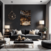 Celestial Library Living Room Demo